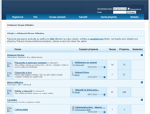 Tablet Screenshot of forum.mikulov.cz